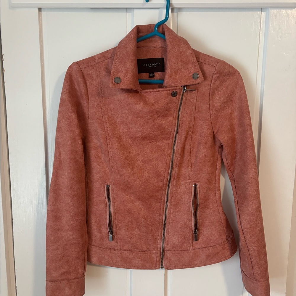 Liverpool Women's Blush Leather Jacket